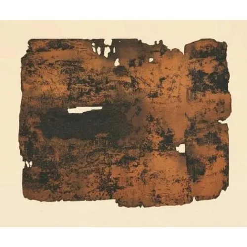 Pierre Soulages, Ofort XVII 1961 imzalı, 1961 Lekecilik Pierre Soulages, Ofort XVII 1961 imzalı, 1961 Lekecilik Sanat Akımları