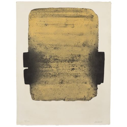 Pierre Soulages, Eau forte XXIX Tachisme Pierre Soulages, Eau forte XXIX Tachisme Art Movements