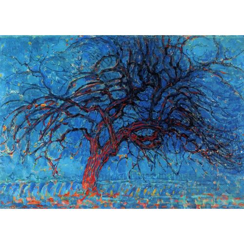 Piet Mondrian, Kırmızı Ağaç Yağlıboya Tablo Piet Mondrian, Kırmızı Ağaç Yağlıboya Tablo