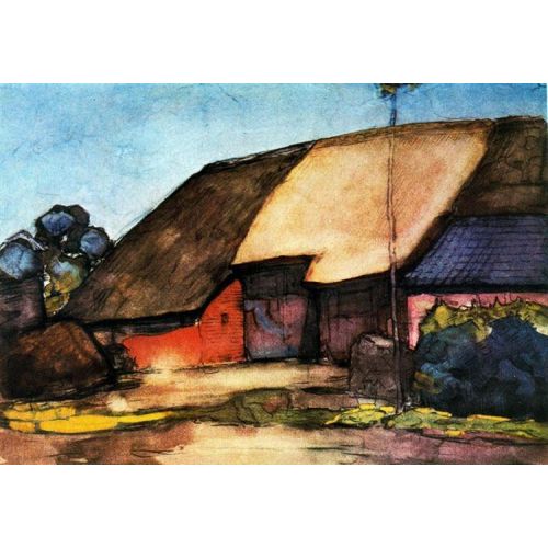 Piet Mondrian, Nistelrode'da Küçük Çiftlik Piet Mondrian, Nistelrode'da Küçük Çiftlik