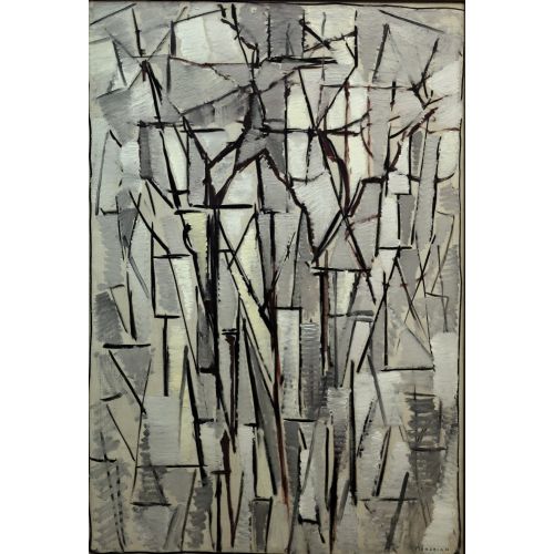 Ağaçlar Kompozisyon 1914, Piet Mondrian