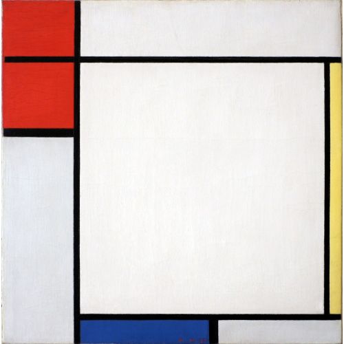 Kırmızı, Sarı Ve Mavi İle Kompozisyon 1927, Piet Mondrian