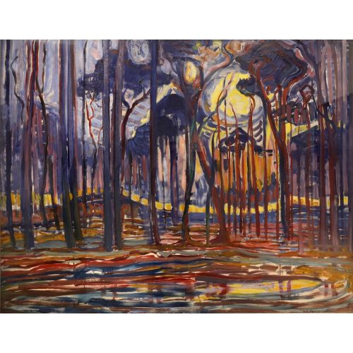 Yakınında Orman, Piet Mondrian