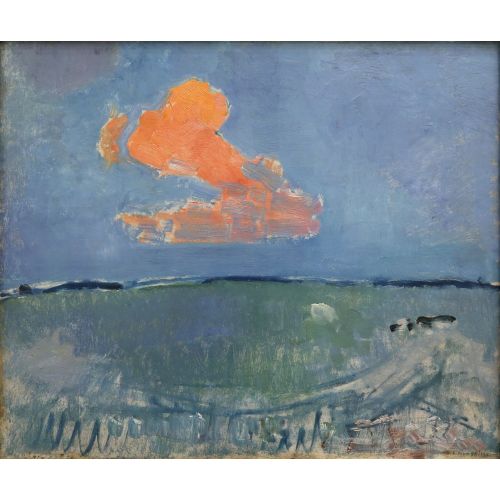 Kırmızı Bulut, Piet Mondrian Kırmızı Bulut, Piet Mondrian