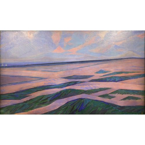 Landscape With Dunes 1911, Piet Mondrian Impressionism Landscape With Dunes 1911, Piet Mondrian Impressionism Art Movements Canvas, Drawing Paper Prints, Reproduction Oil Painting and