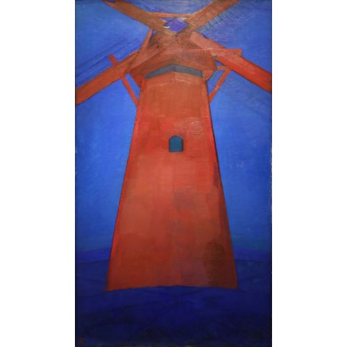 Kırmızı Yeldeğirmeni, Piet Mondrian Kırmızı Yeldeğirmeni, Piet Mondrian