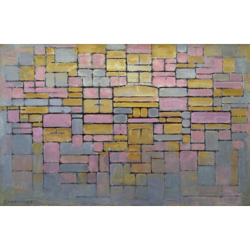 Tableau No 2 Kompozsiyon No 5, Piet Mondrian