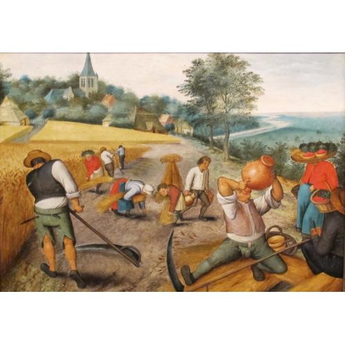 Pieter Bruegel, Arazi