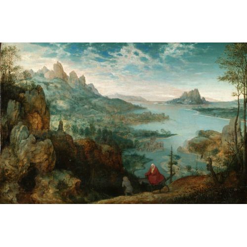 Pieter Bruegel, Mısır Uçuşu İle Manzara Pieter Bruegel, Mısır Uçuşu İle Manzara