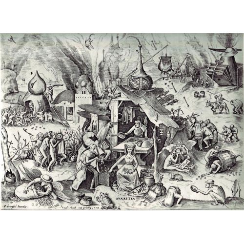 Pieter Bruegel, The Seven Deadly Sins
