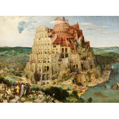 Pieter Bruegel The Tower Of Babel Historical Canvas Prints Canvas, Drawing Paper Prints, Reproduction Oil Painting and High
