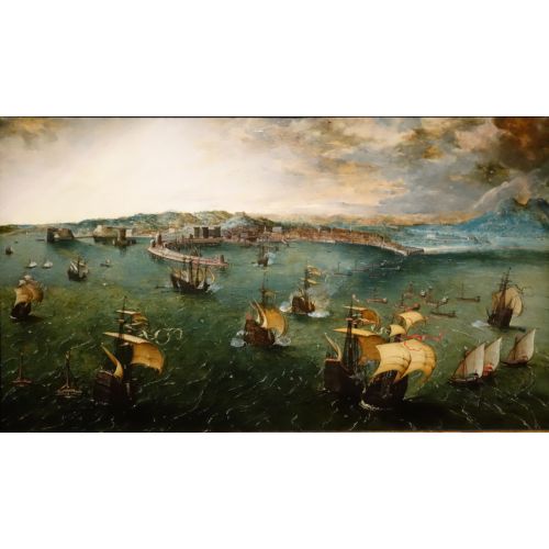 Pieter Bruegel, Napoli Körfezi Manzarası Pieter Bruegel, Napoli Körfezi Manzarası