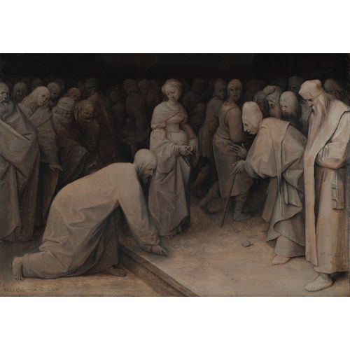 Pieter Bruegel, Christ And The Woman Taken In Adultery Pieter Bruegel, Christ And The Woman Taken In Adultery