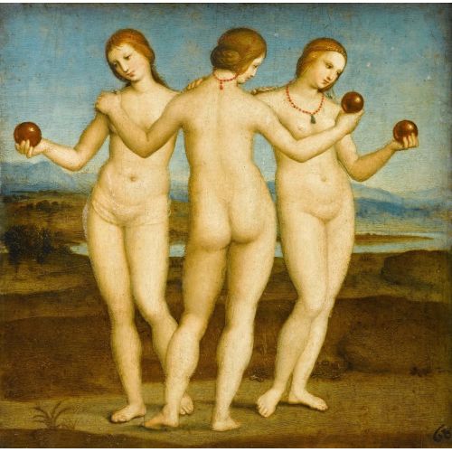 Raphael, The Three Graces Oil Painting