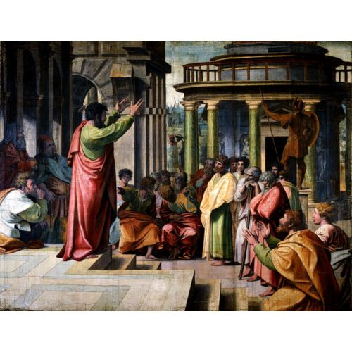 Raphael, St Paul Preaching In Athens Raphael, St Paul Preaching In Athens