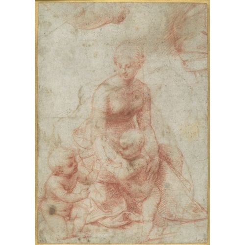 Raphael, Madonna And Child With The Infant Saint John The Baptist Raphael, Madonna And Child With The Infant Saint John The Baptist