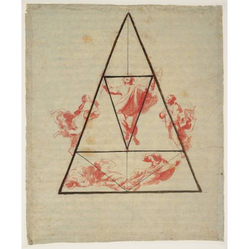 Raphael Proportion And Design Of Part Of Tranfiguration Renaissance Paintings Art Movements Canvas, Drawing Paper Prints