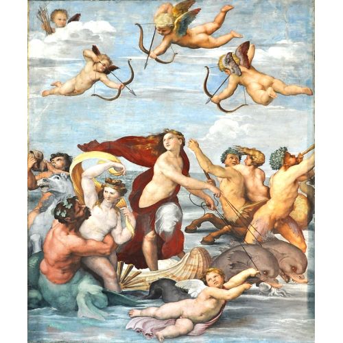 Raphael, The Triumph Of Galatea Oil Painting
