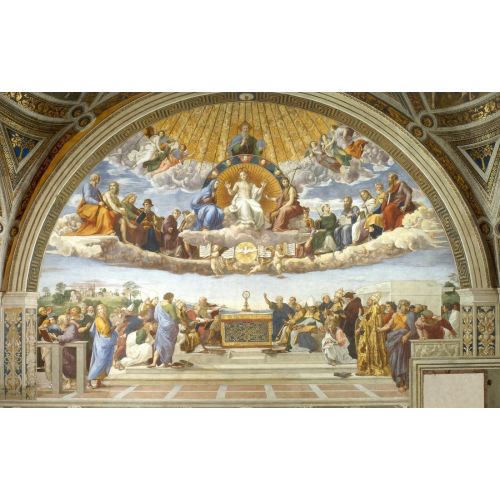 Raphael, Disputation Of The Holy Sacrament