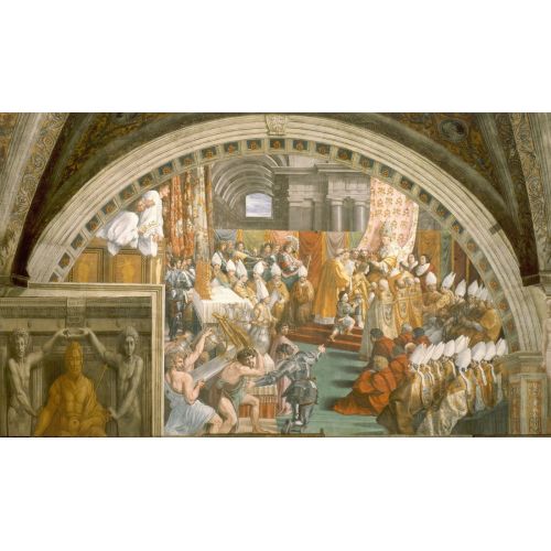 Raphael, Coronation Of Charlemagne