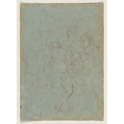 Raphael, A Winged Putto Riding A Sea Horse And A Lion