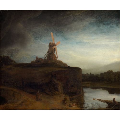 Rembrandt Van Rijn, Değirmen Rembrandt Van Rijn, Değirmen