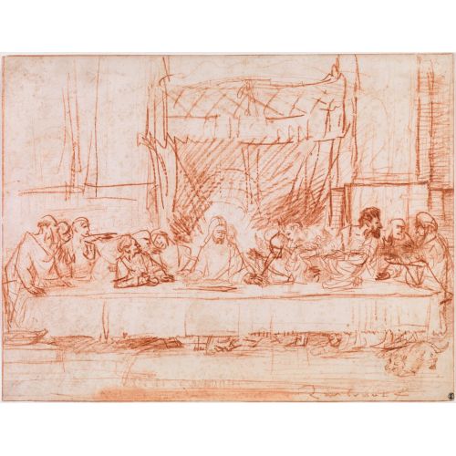 Rembrandt Van Rijn, After Leonardo Da Vinci