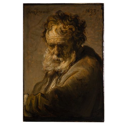 Rembrandt Van Rijn, Sakallı Bir Yaşlı Adam Büstü Rembrandt Van Rijn, Sakallı Bir Yaşlı Adam Büstü