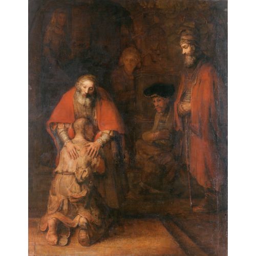 Rembrandt Van Rijn, The Return Of The Prodigal Son Baroque Art Movements Rembrandt, The Return Of The Prodigal Son, Canvas