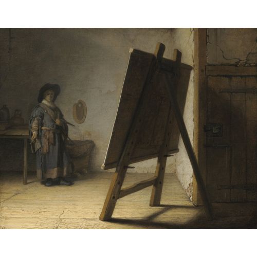 Rembrandt Van Rijn, Stüdyosunda Sanatçı Rembrandt Van Rijn, Stüdyosunda Sanatçı