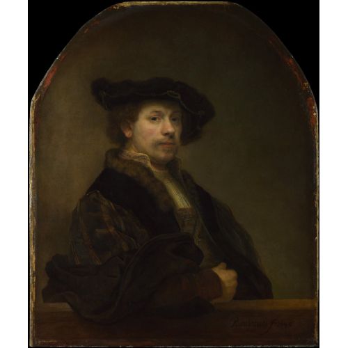 Rembrandt Van Rijn, 34 Yaşında Otoportre
