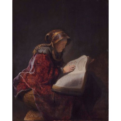 Rembrandt Van Rijn, Prophet Anna