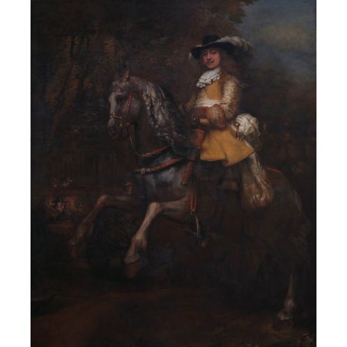 Rembrandt Van Rijn, At Sırtında Frederick Rihel