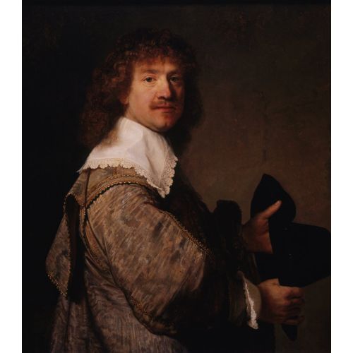 Rembrandt Van Rijn, Siyah Şapkalı Adam Rembrandt Van Rijn, Siyah Şapkalı Adam