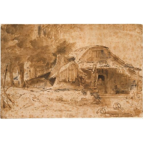 Rembrandt Van Rijn, Ağaçlık Kenarına Yakın Yazlık
