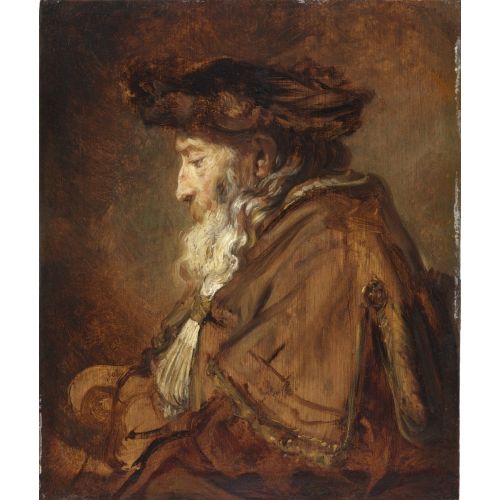 Rembrandt Van Rijn, Muhtemelen Haham Olan Yaşlı Bir Adamın Portresi Rembrandt Van Rijn, Muhtemelen Haham Olan Yaşlı Bir Adamın Portresi