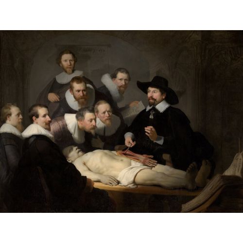 Rembrandt Van Rijn, Nicolaes Tulp Anatomi Dersi Rembrandt Van Rijn, Nicolaes Tulp Anatomi Dersi
