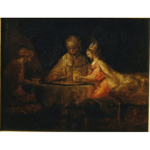 Rembrandt Van Rijn, Haman And Esther Rembrandt Van Rijn, Haman And Esther