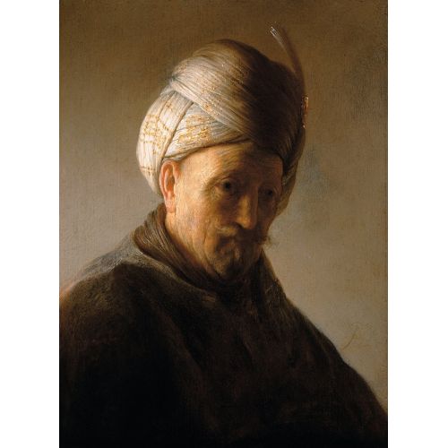 Rembrandt Van Rijn, Türban Takan Bir Adam Büstü Rembrandt Van Rijn, Türban Takan Bir Adam Büstü