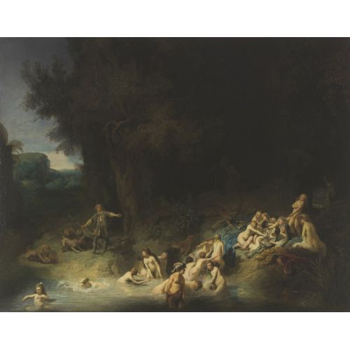 Rembrandt Van Rijn, Diana With Actaeon And Callisto