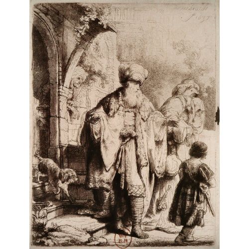 Rembrandt Van Rijn, Abraham Casting Out Hagar And Ishmael