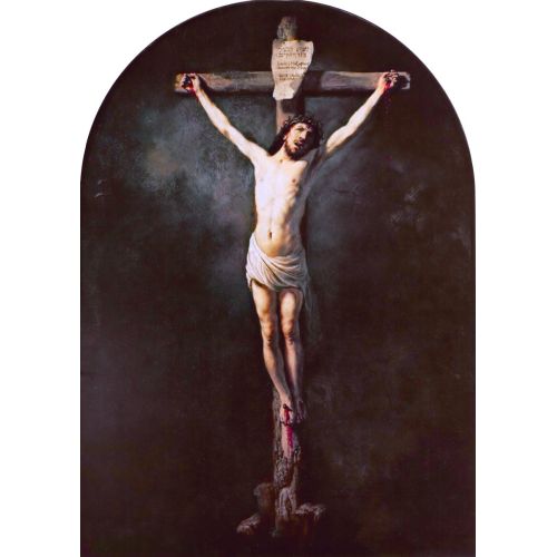 Rembrandt Van Rijn, Christ On The Cross