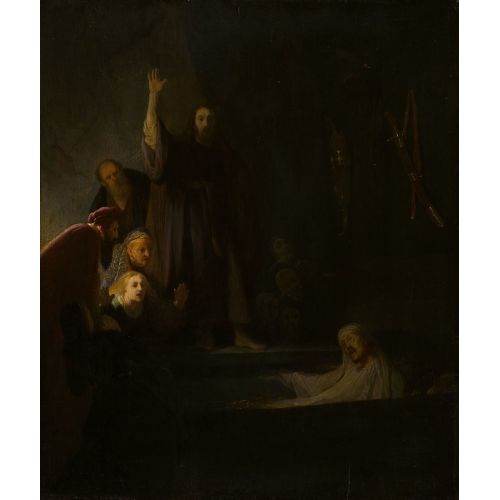 Rembrandt Van Rijn, Raising Of Lazarus