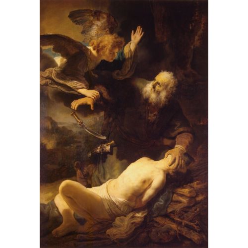Rembrandt Van Rijn, Sacrifice Of Isaac