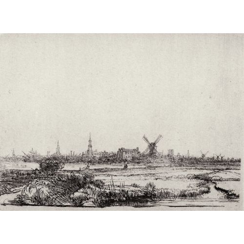 Rembrandt Van Rijn, Amsterdam Görünümü