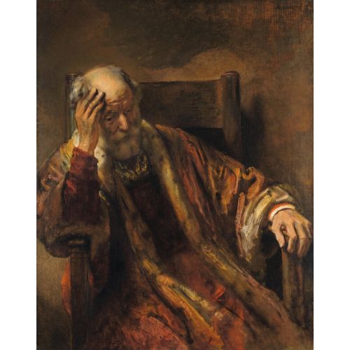 Rembrandt Van Rijn, Bir Koltuktaki Yaşlı Adam Rembrandt Van Rijn, Bir Koltuktaki Yaşlı Adam