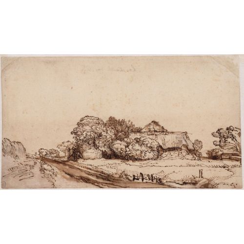 Rembrandt Van Rijn, Road Lanscape