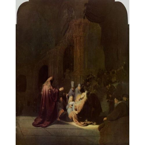 Rembrandt Van Rijn, Presentation In The Temple