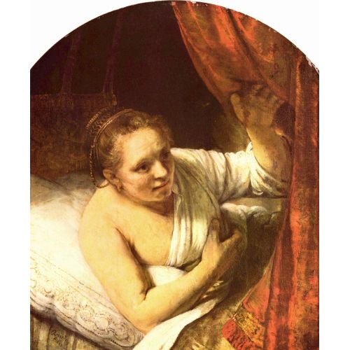 Rembrandt Van Rijn, Woman In Bed Rembrandt Van Rijn, Woman In Bed