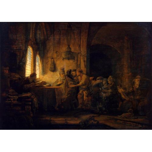 Rembrandt Van Rijn, The Parable Of The Labourers In The Vineyard